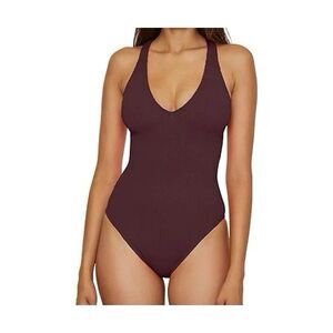 BCA By Rebecca Virtue Women’s Medium One Piece Swim Suit Marilynn Texture - NWT